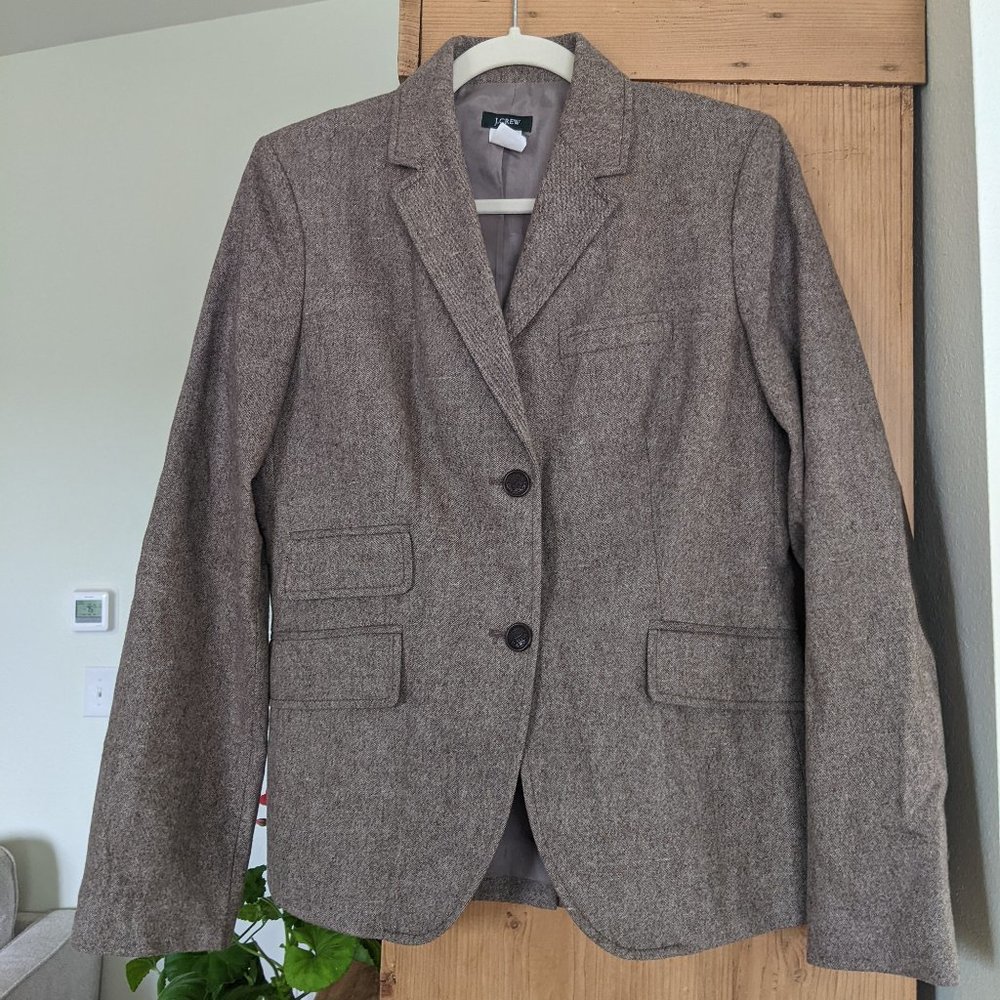 J Crew Wool Blazer - Size 8